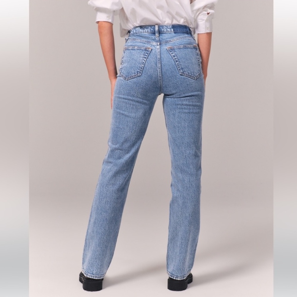 Abercrombie & Fitch the 90’s straight ultra high rise jeans - Picture 5 of 10